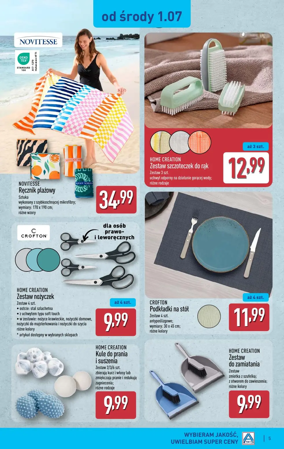 gazetka promocyjna ALDI Oferta od lipca - Strona 5