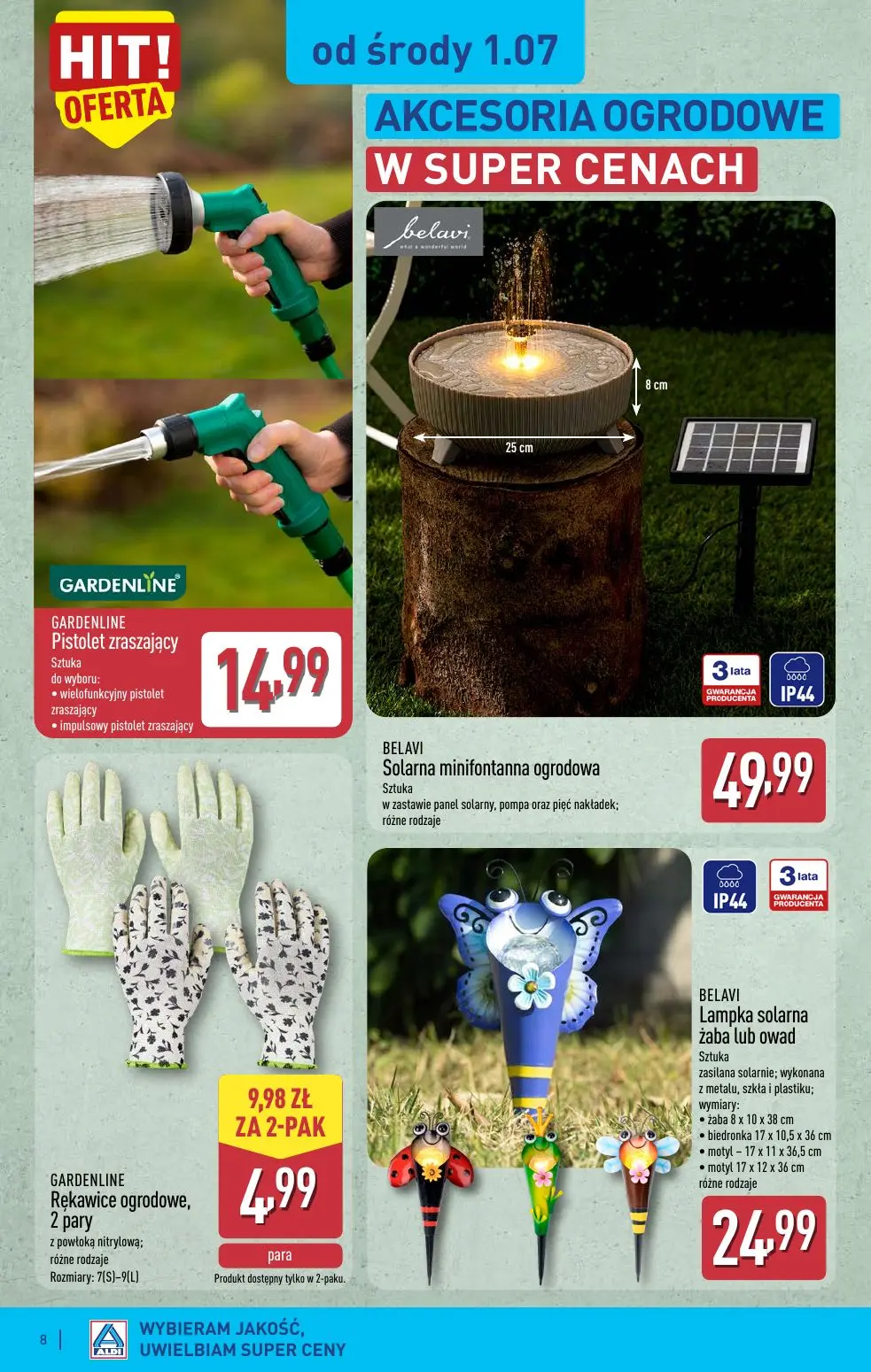 gazetka promocyjna ALDI Oferta od lipca - Strona 8