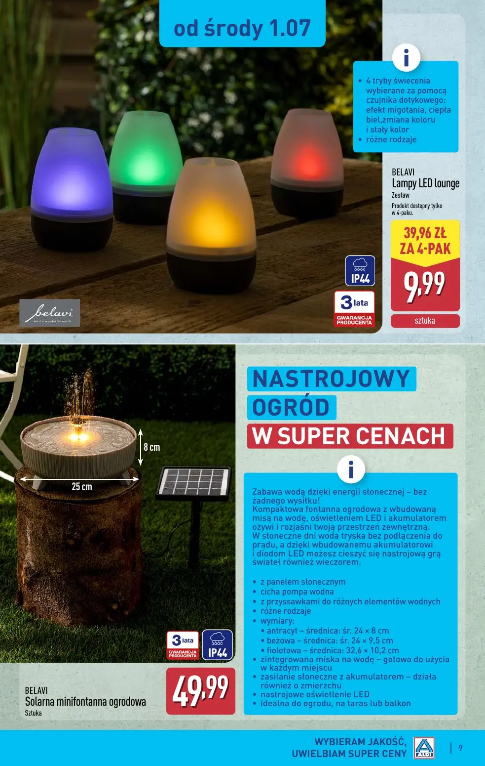 gazetka promocyjna ALDI Oferta od lipca - Strona 9