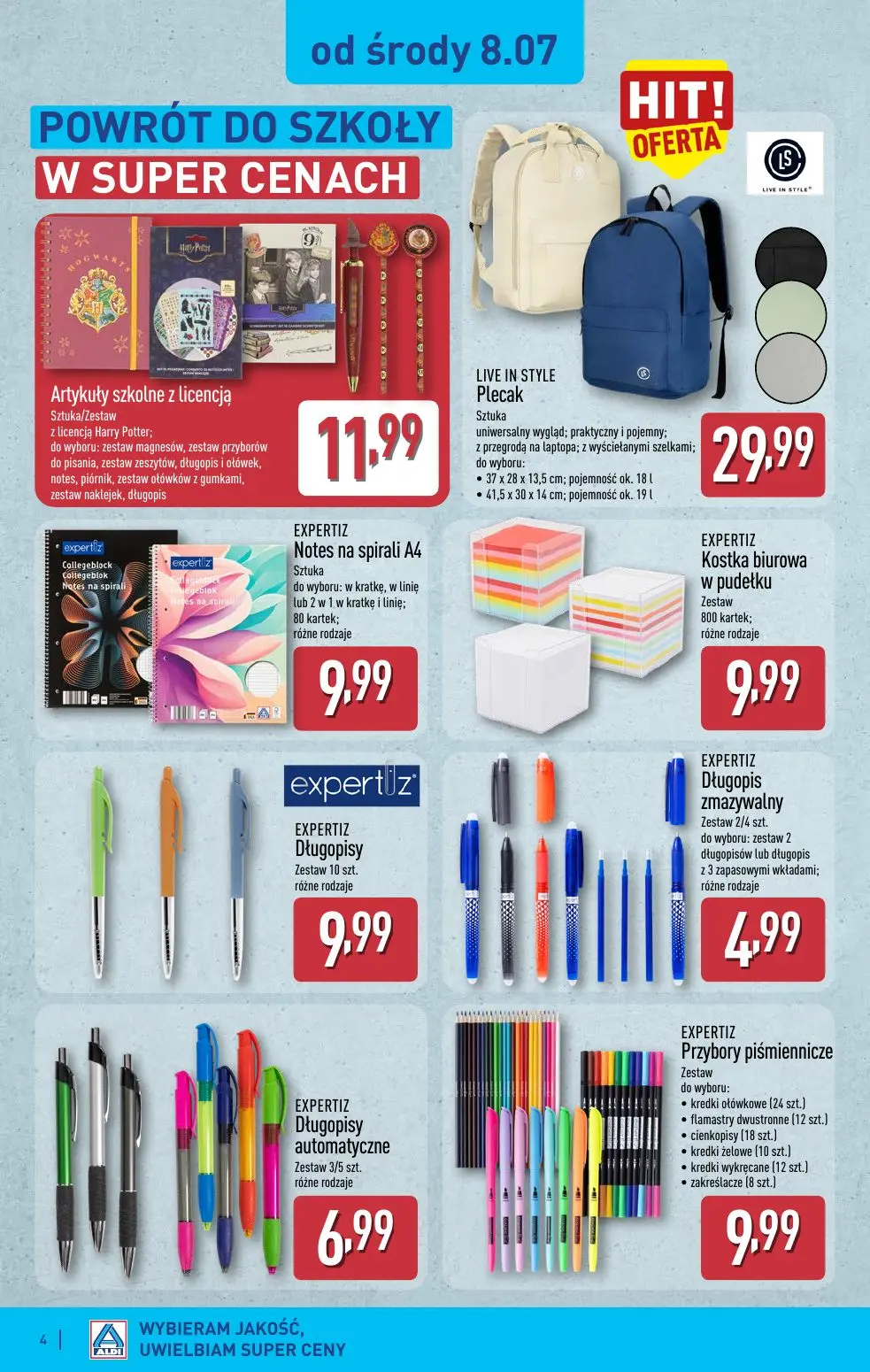 gazetka promocyjna ALDI Oferta od 8.07 - Strona 4