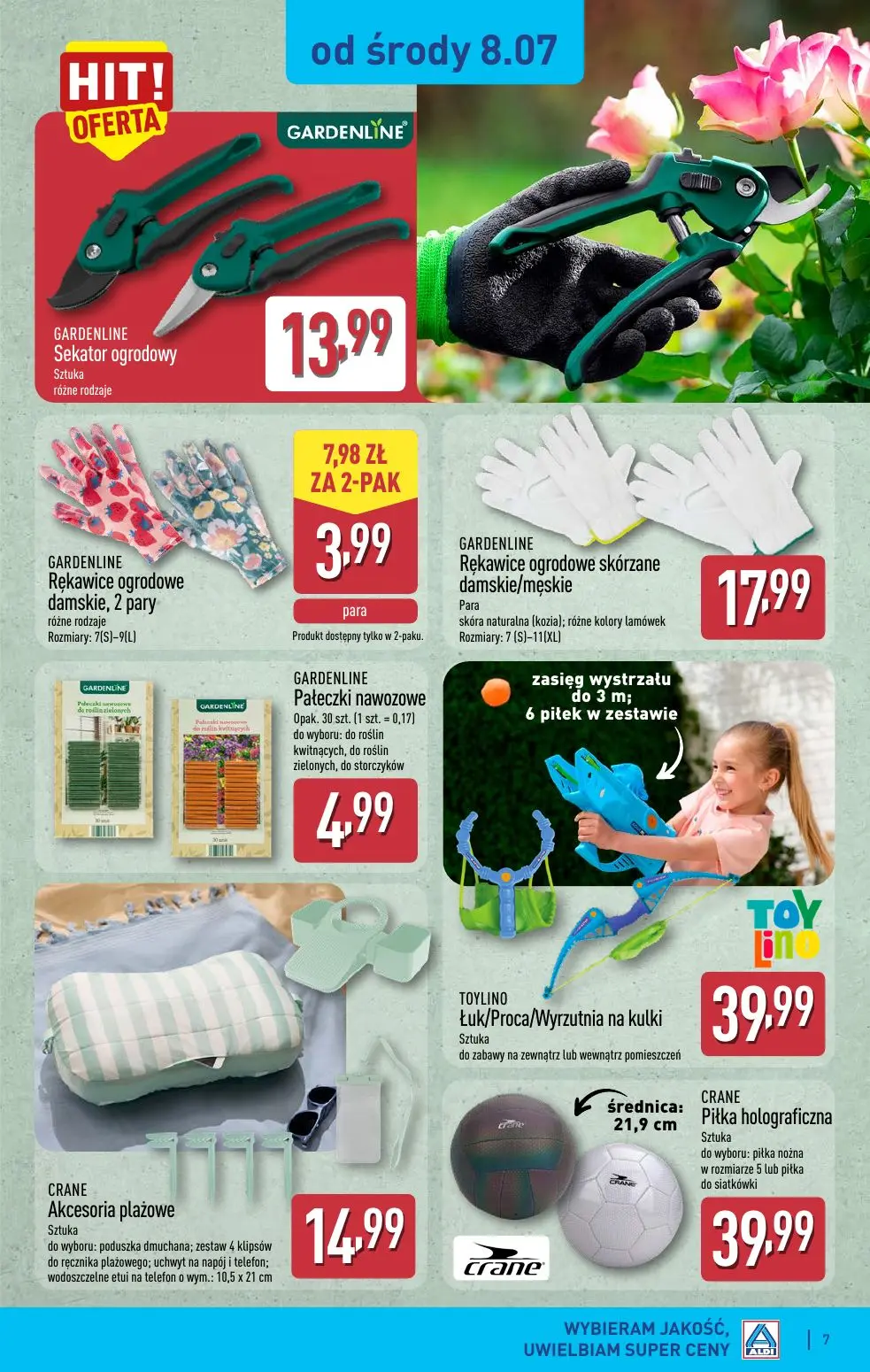 gazetka promocyjna ALDI Oferta od 8.07 - Strona 7