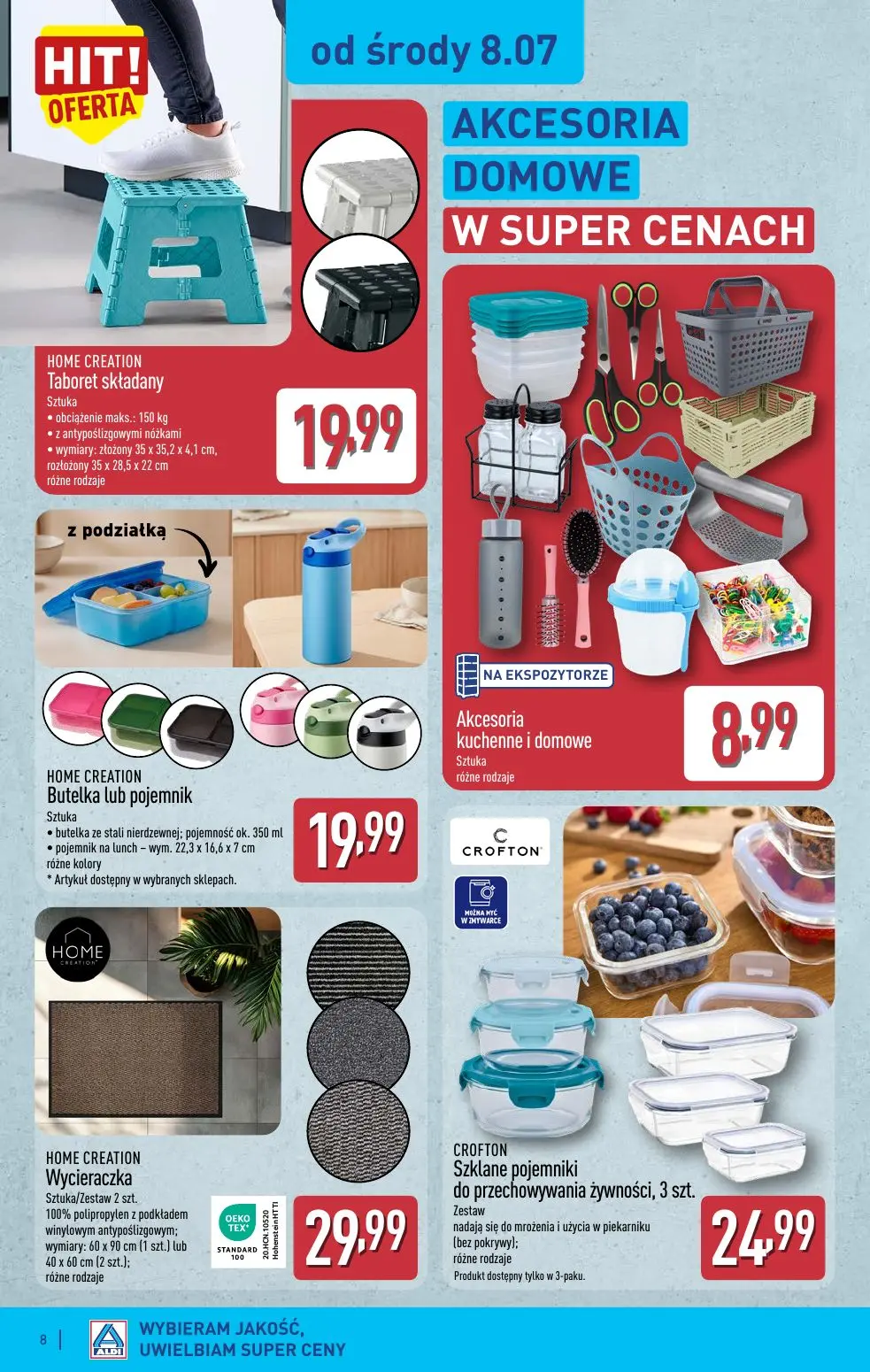 gazetka promocyjna ALDI Oferta od 8.07 - Strona 8