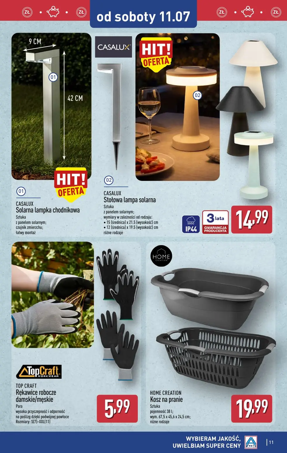 gazetka promocyjna ALDI Oferta od 8.07 - Strona 11