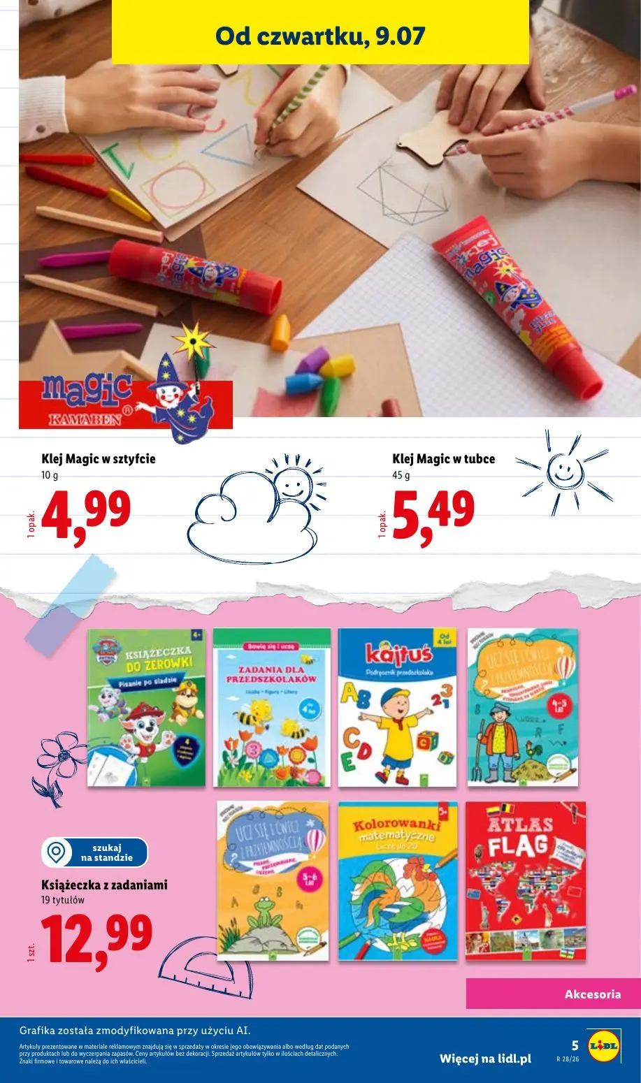 gazetka promocyjna LIDL Kompletna wyprawka w megacenach - Strona 5
