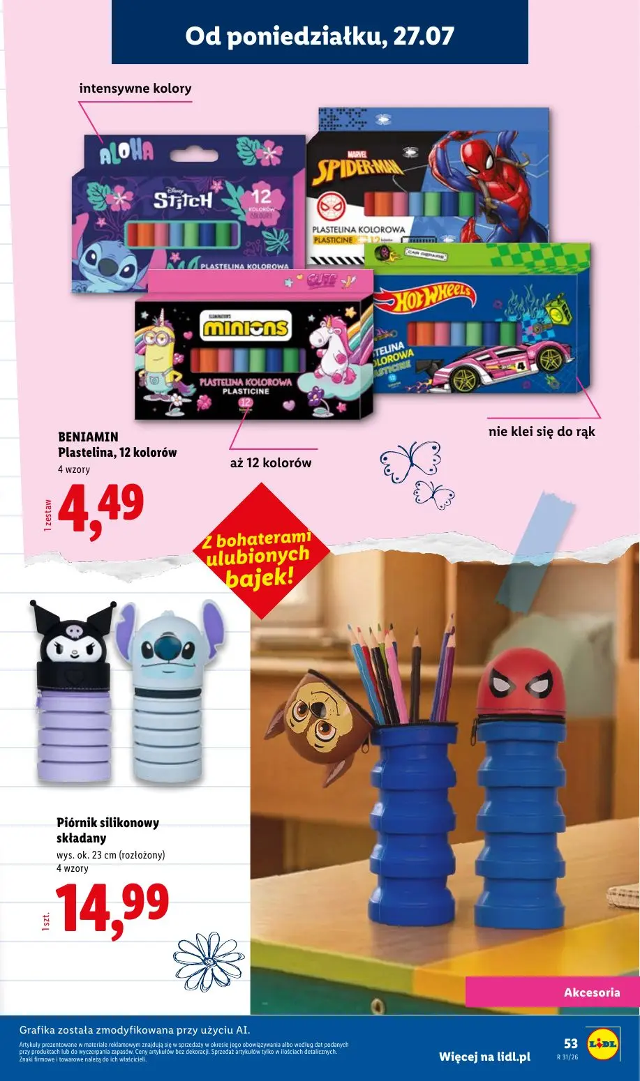 gazetka promocyjna LIDL Kompletna wyprawka w megacenach - Strona 53