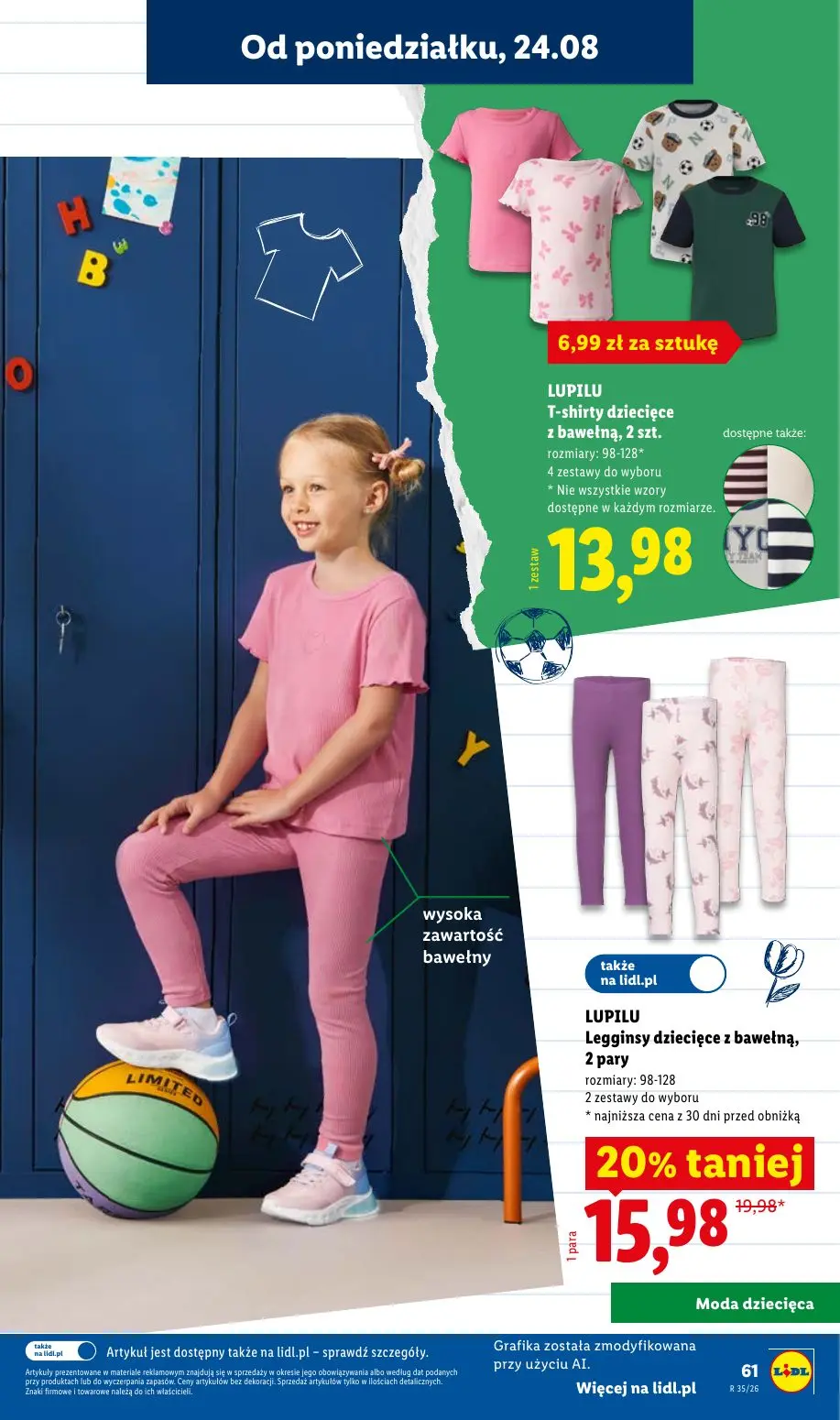 gazetka promocyjna LIDL Kompletna wyprawka w megacenach - Strona 61