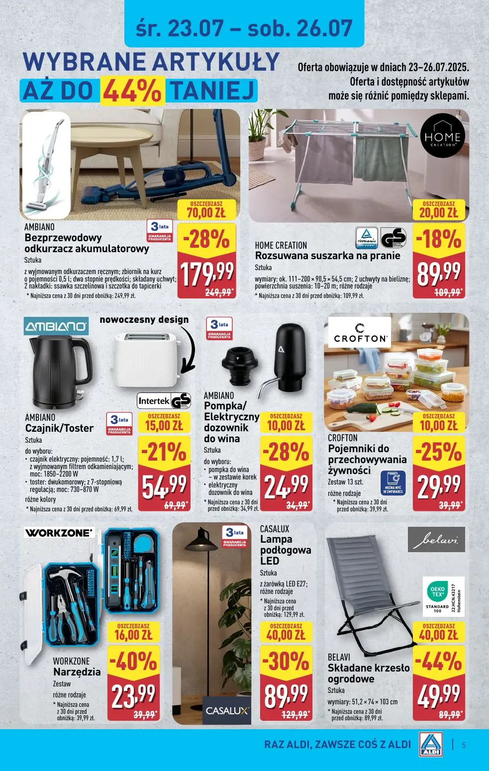 gazetka promocyjna ALDI Od środy - Strona 5