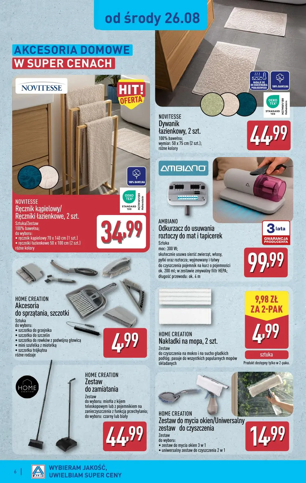 gazetka promocyjna ALDI Twoja sypialnia - Strona 6