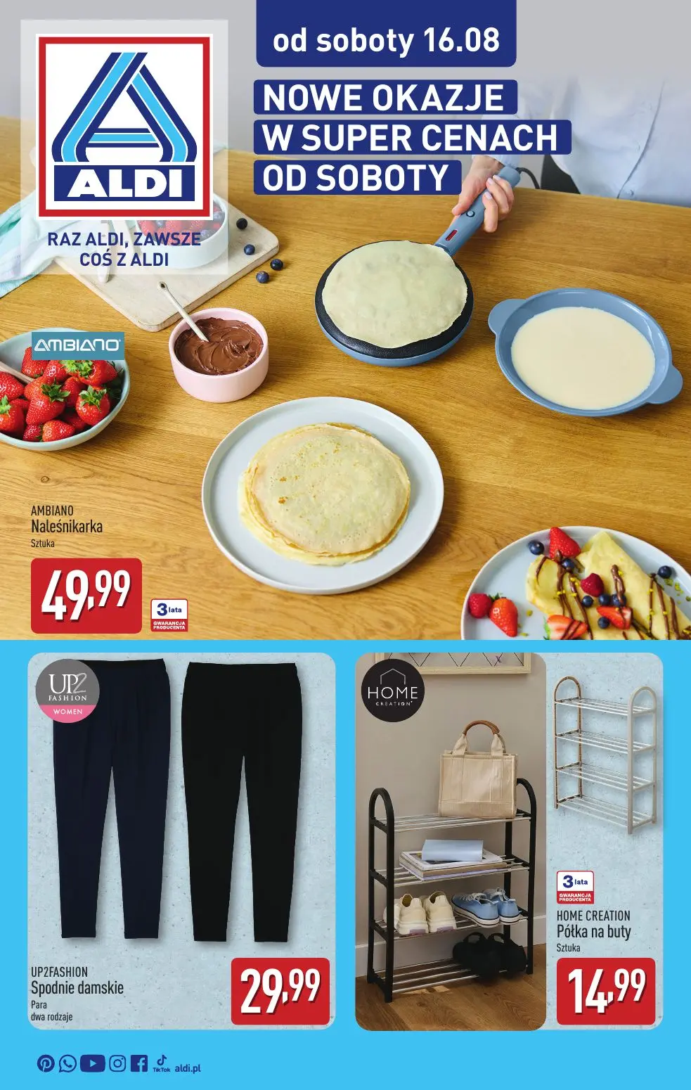 gazetka promocyjna ALDI Nowe okazje w super cenach - Strona 1