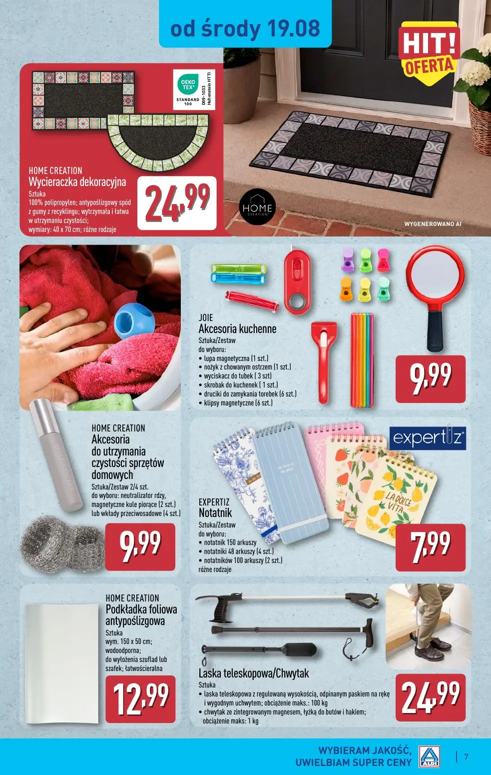 gazetka promocyjna ALDI Artykuły kuchenne - Strona 7