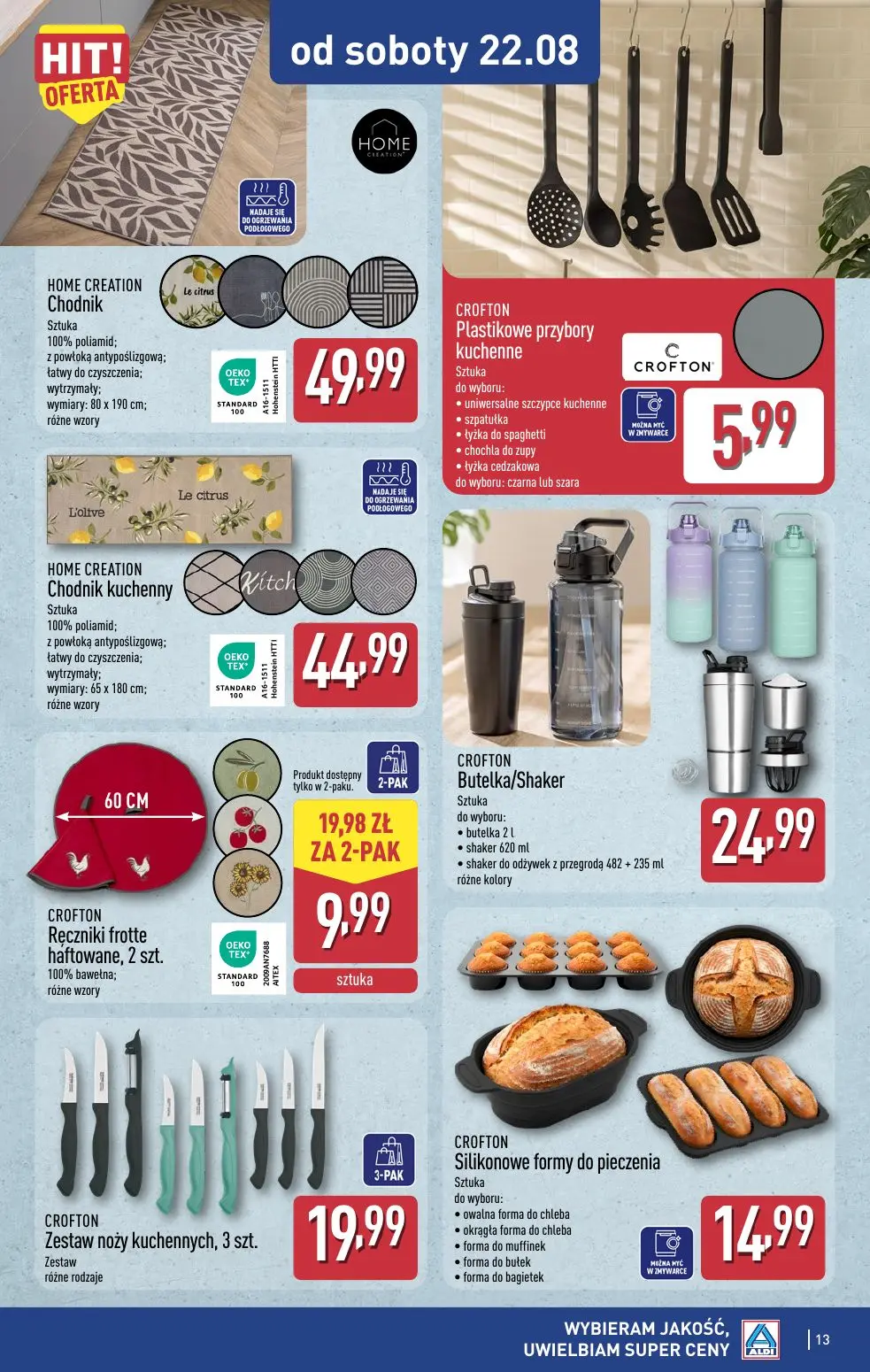 gazetka promocyjna ALDI Artykuły kuchenne - Strona 13