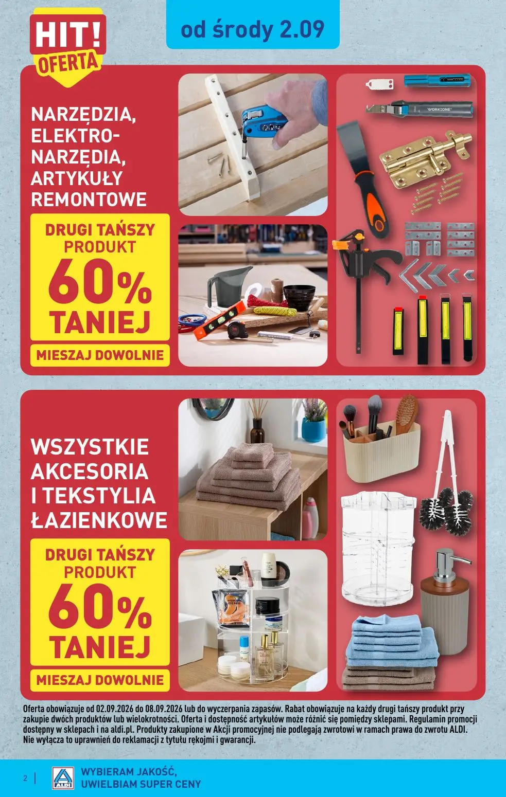 gazetka promocyjna ALDI Oferta od 2.09 - Strona 2