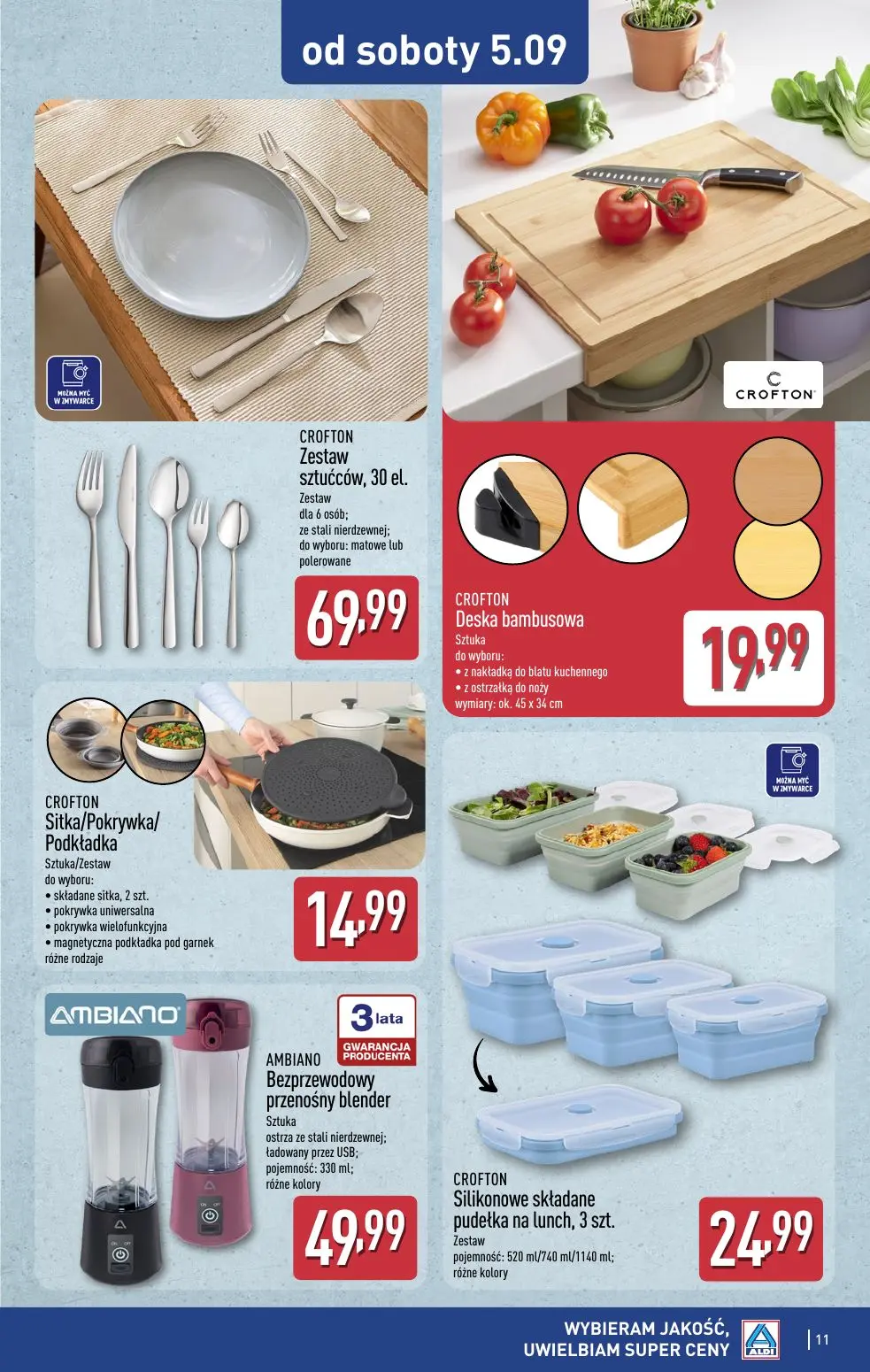 gazetka promocyjna ALDI Oferta od 2.09 - Strona 11