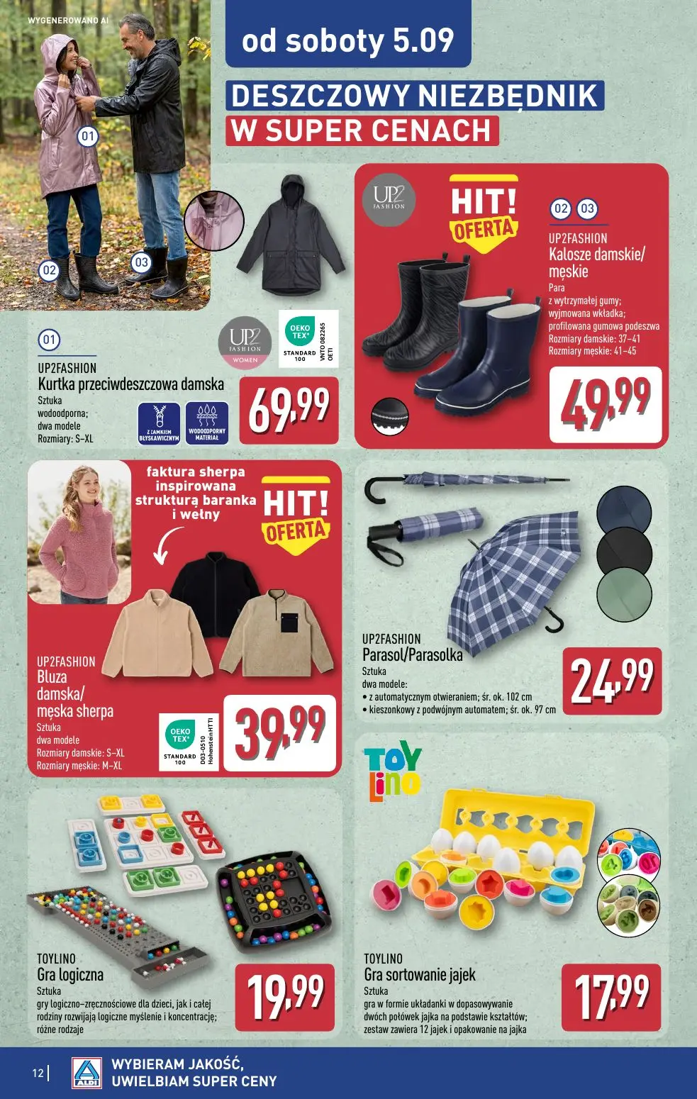 gazetka promocyjna ALDI Oferta od 2.09 - Strona 12