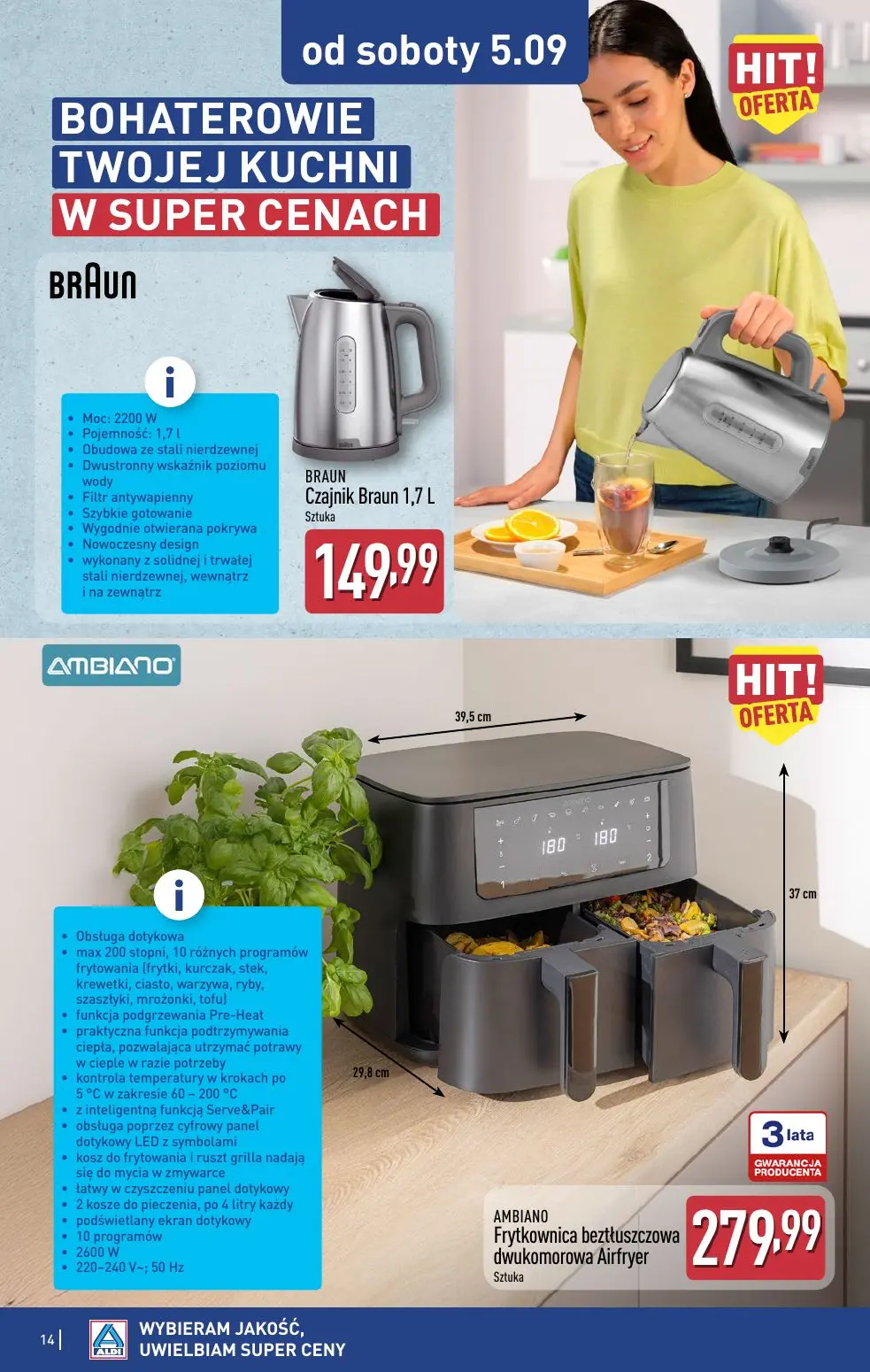 gazetka promocyjna ALDI Oferta od 2.09 - Strona 14