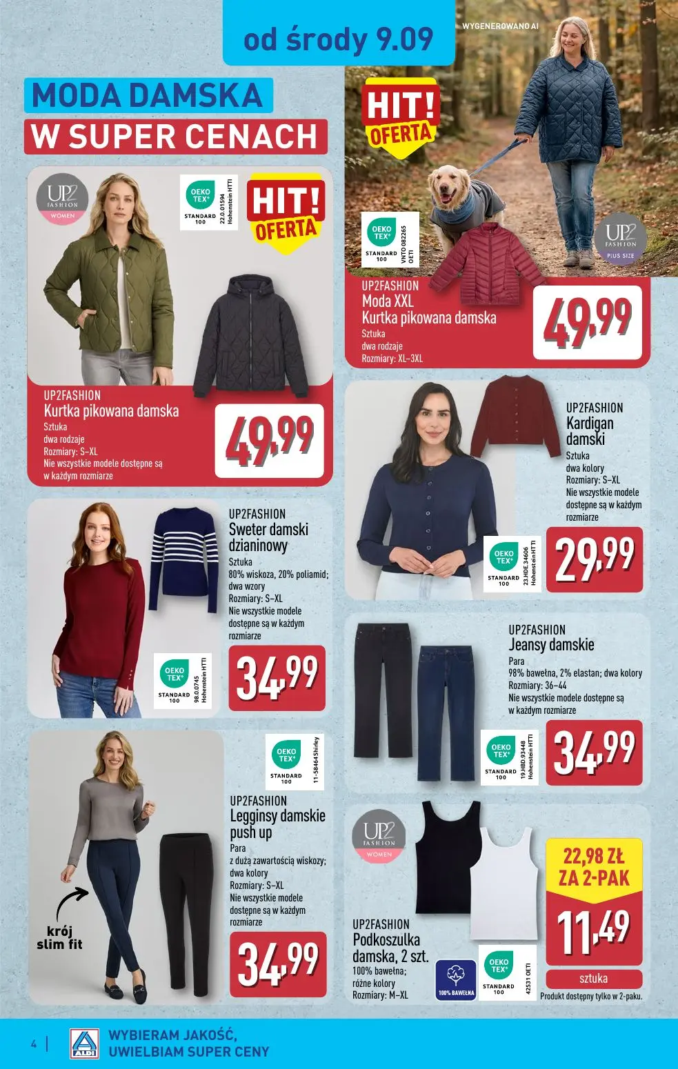 gazetka promocyjna ALDI Moda damska - Strona 4