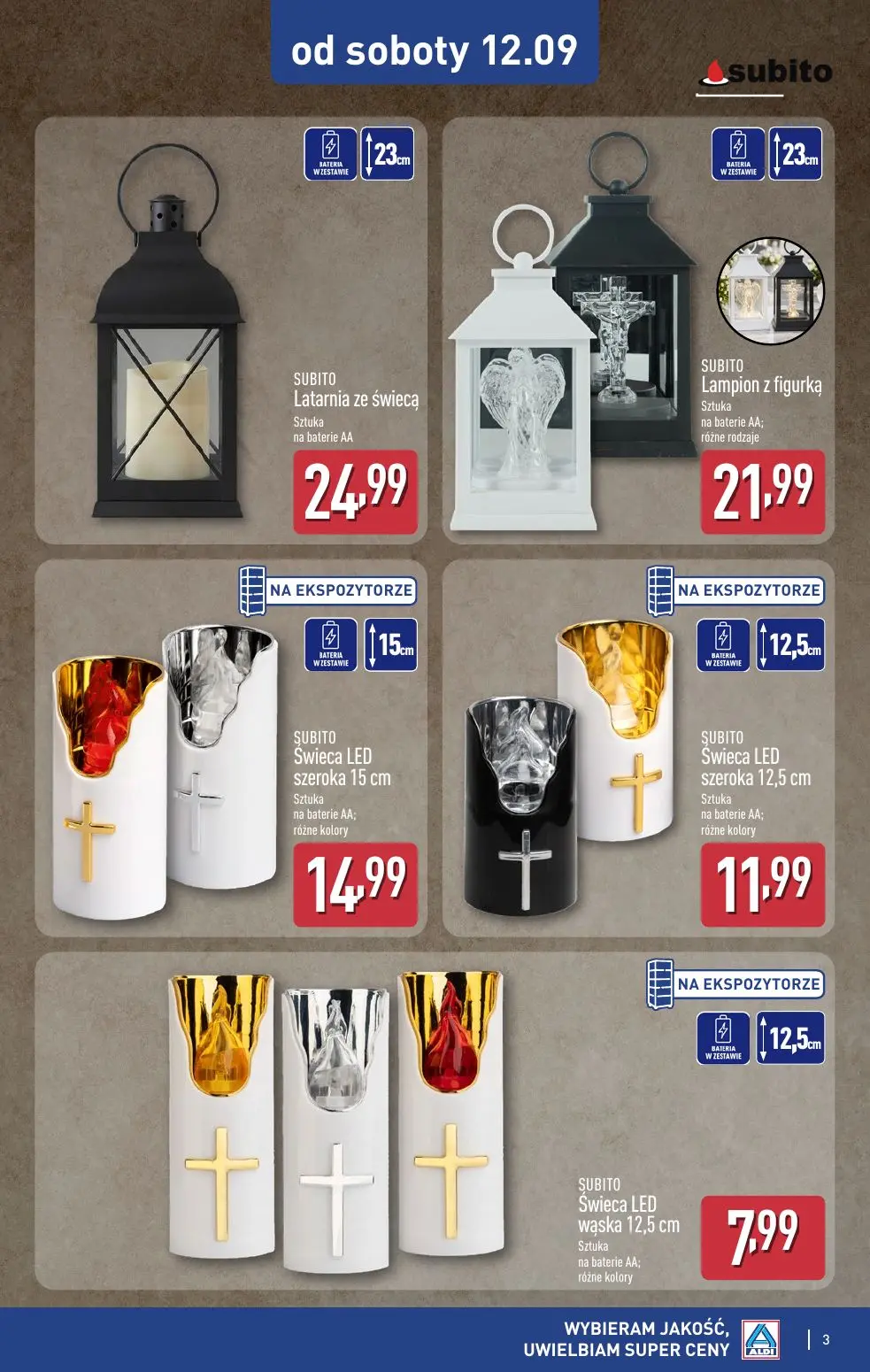 gazetka promocyjna ALDI Katalog ZNICZE 🕯️ - Strona 3