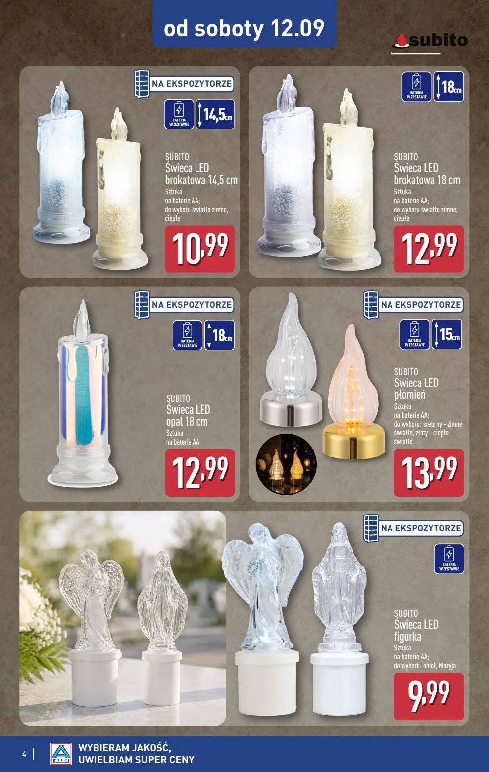 gazetka promocyjna ALDI Katalog ZNICZE 🕯️ - Strona 4