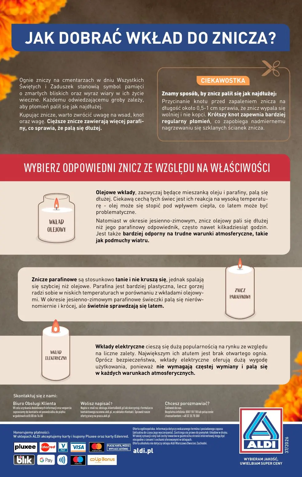 gazetka promocyjna ALDI Katalog ZNICZE 🕯️ - Strona 12