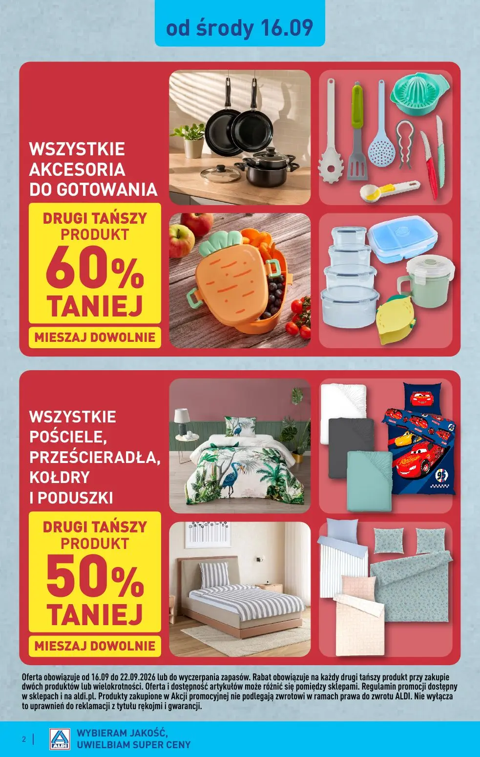 gazetka promocyjna ALDI Oferta od 16.09 - Strona 2
