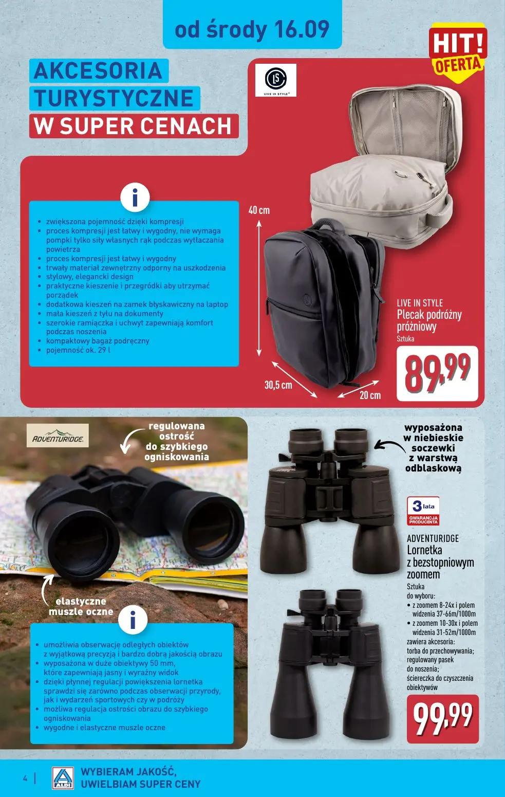 gazetka promocyjna ALDI Oferta od 16.09 - Strona 4