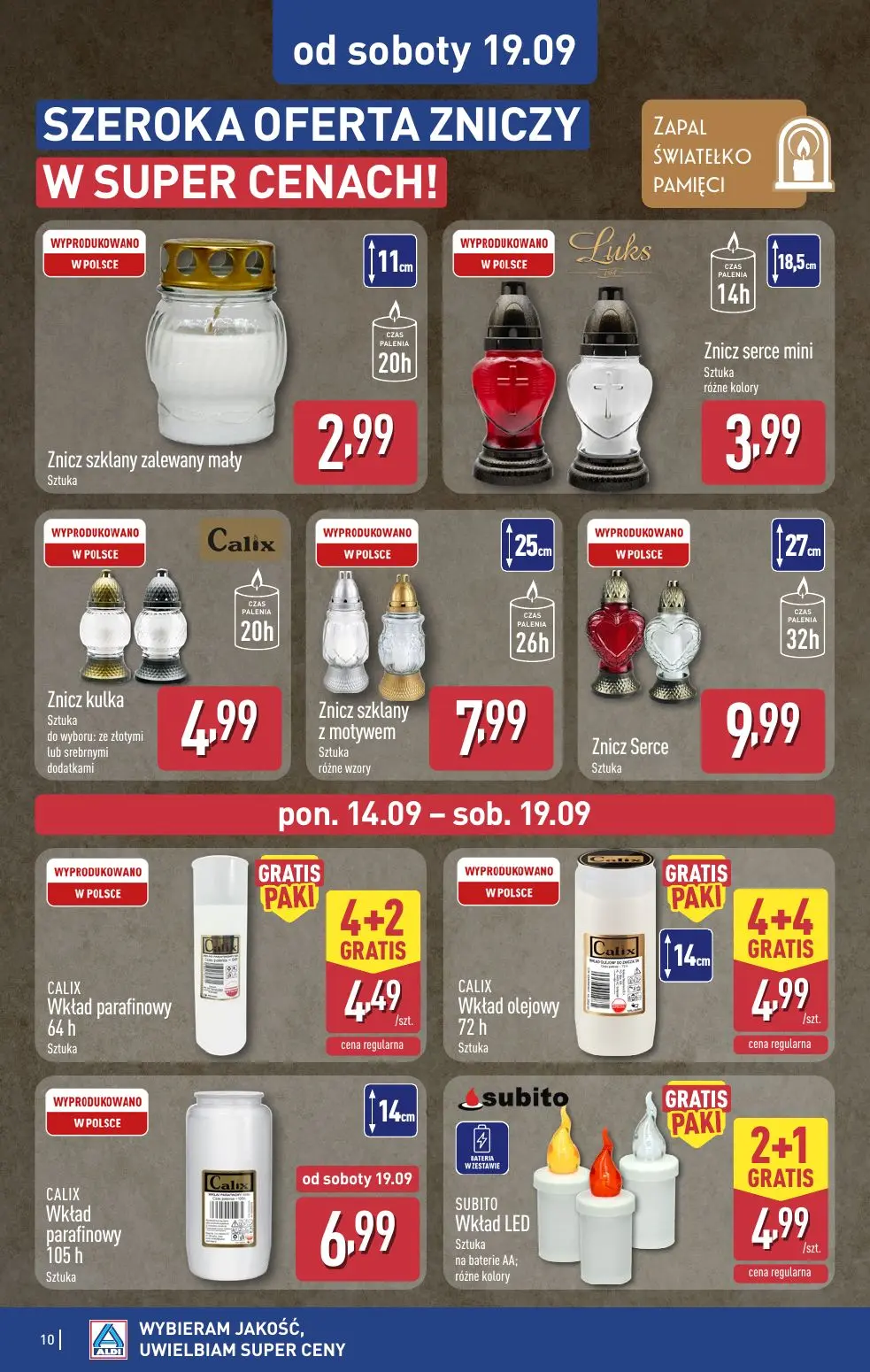 gazetka promocyjna ALDI Oferta od 16.09 - Strona 10