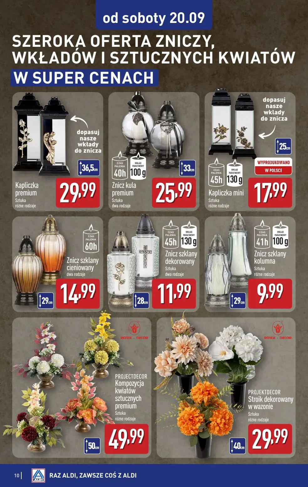 gazetka promocyjna ALDI Moda jesienna w super cenach - Strona 10
