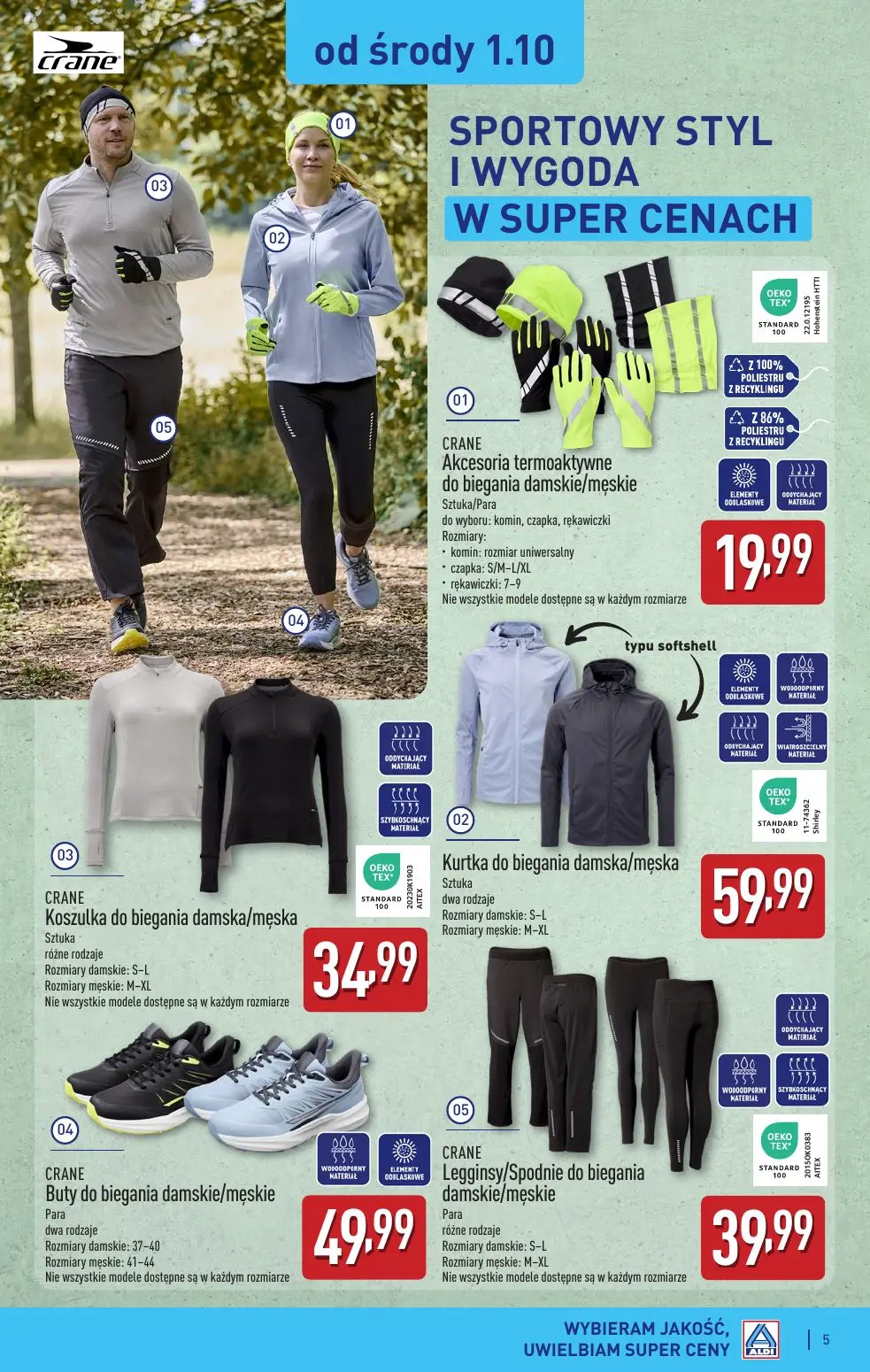 gazetka promocyjna ALDI Oferta od poniedziałku 29.09 - Strona 5