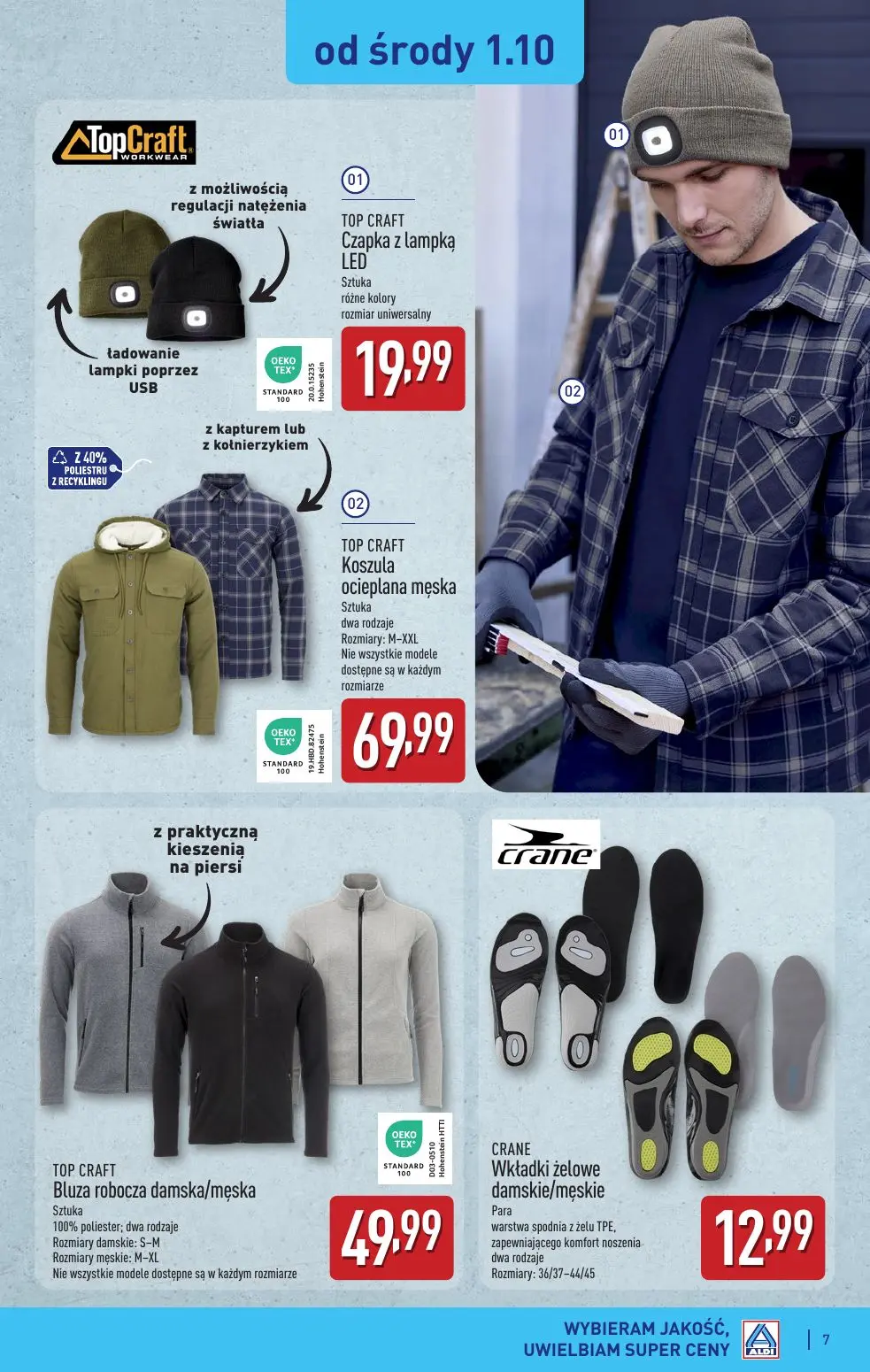 gazetka promocyjna ALDI Oferta od poniedziałku 29.09 - Strona 7