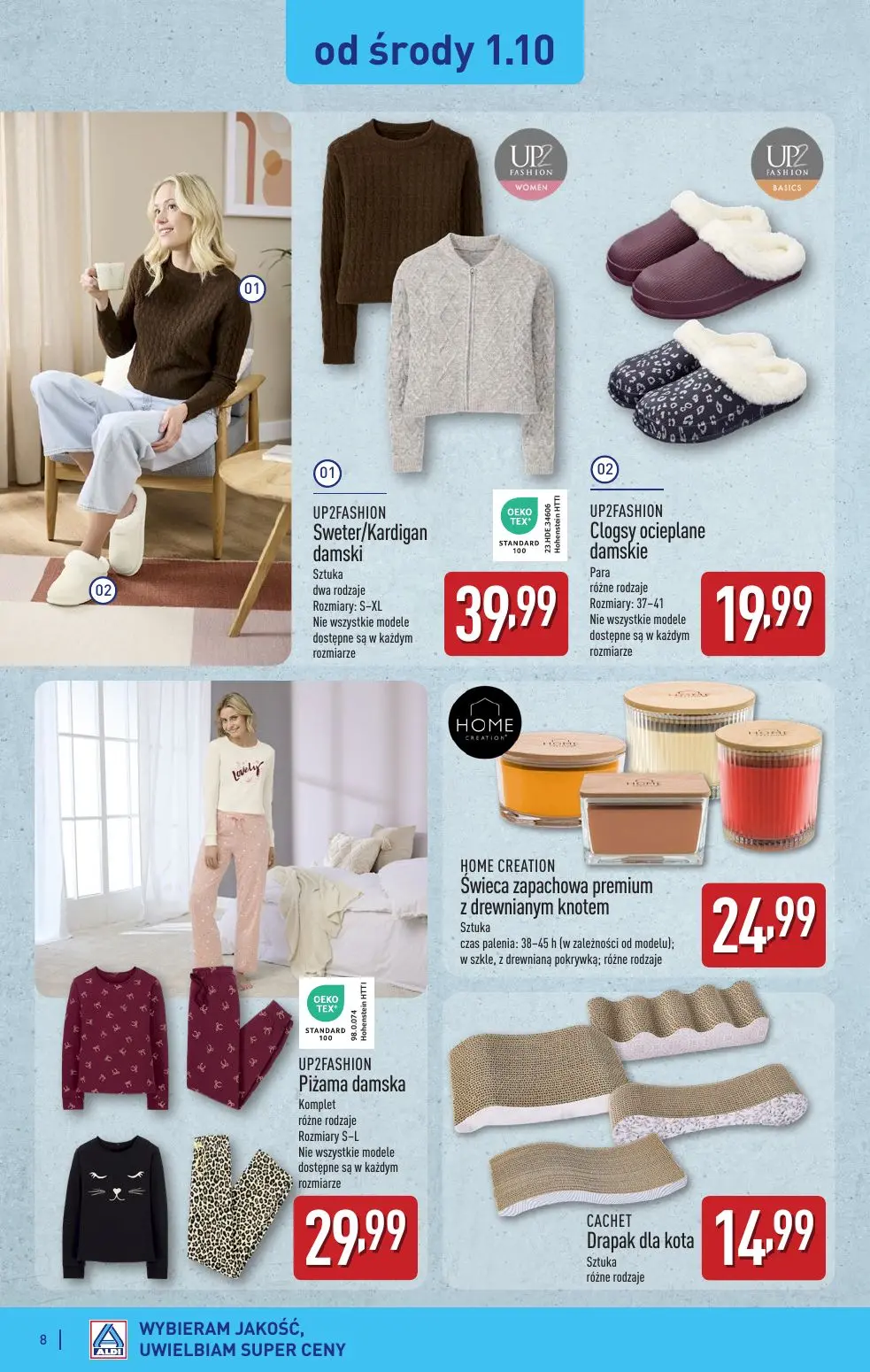 gazetka promocyjna ALDI Oferta od poniedziałku 29.09 - Strona 8