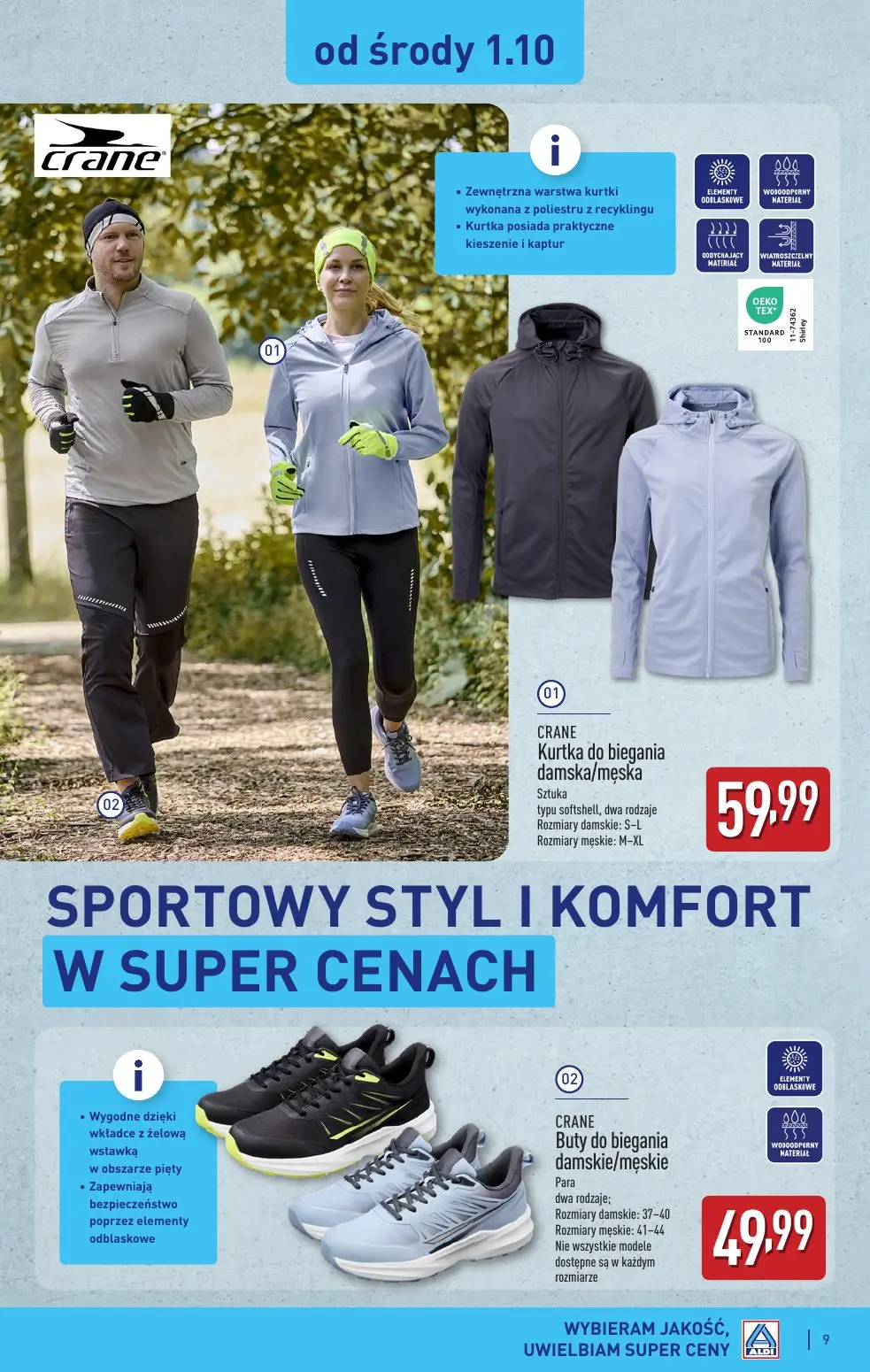 gazetka promocyjna ALDI Oferta od poniedziałku 29.09 - Strona 9