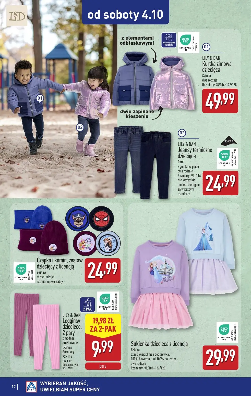 gazetka promocyjna ALDI Oferta od poniedziałku 29.09 - Strona 12