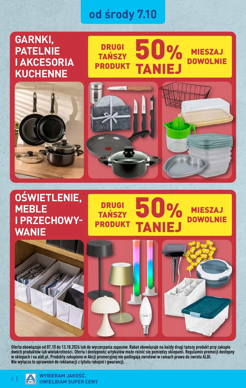 gazetka promocyjna ALDI Oferta od 7.10 - Strona 2