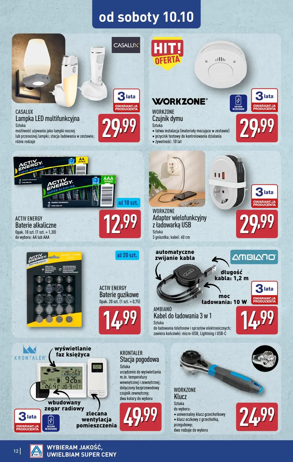 gazetka promocyjna ALDI Oferta od 7.10 - Strona 12