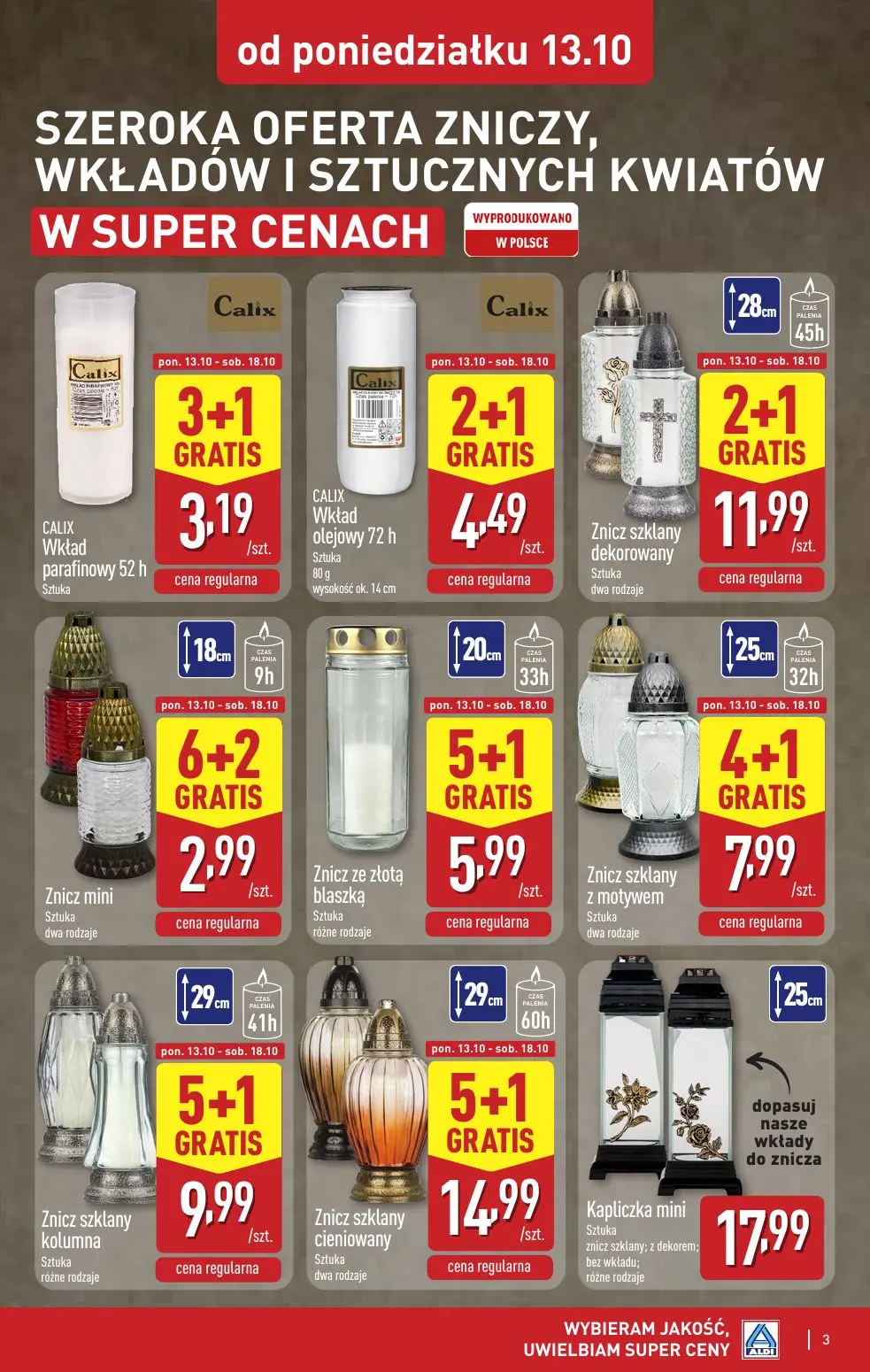 gazetka promocyjna ALDI Jesienna moda w super cenach - Strona 3