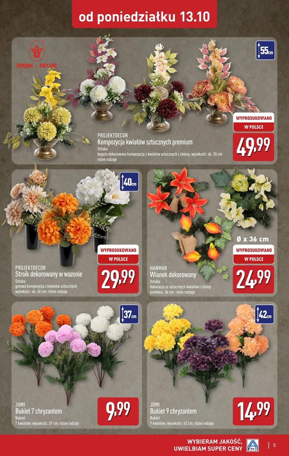 gazetka promocyjna ALDI Jesienna moda w super cenach - Strona 5