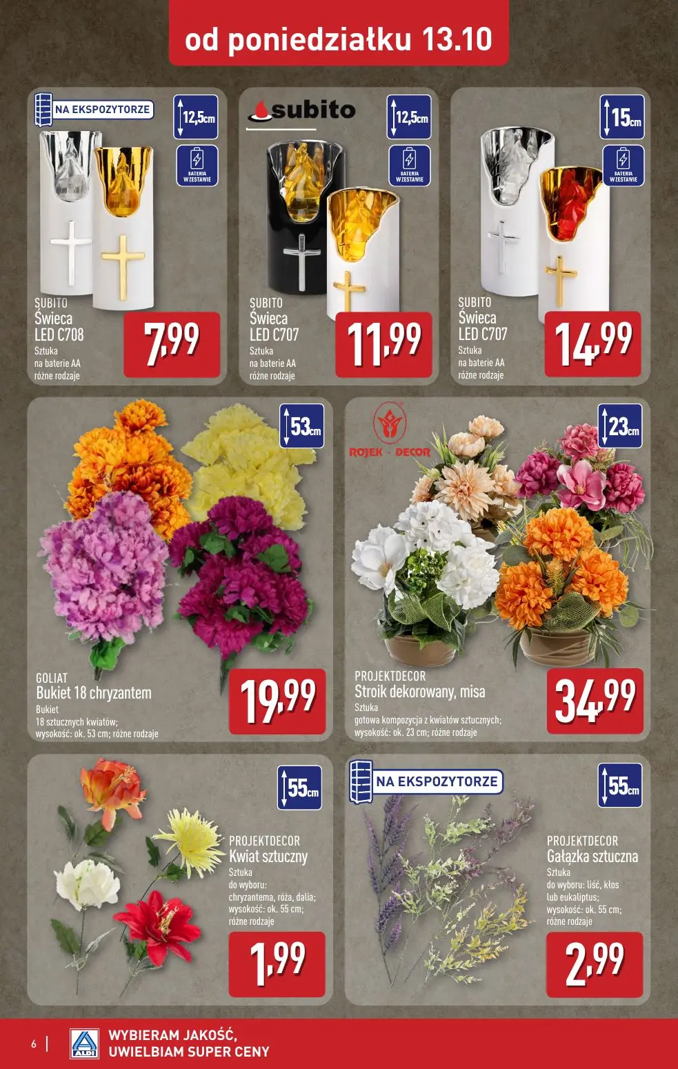 gazetka promocyjna ALDI Jesienna moda w super cenach - Strona 6
