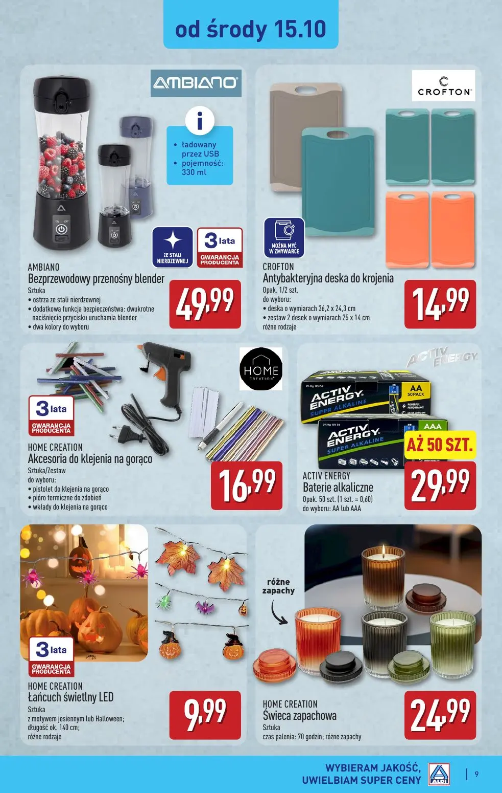 gazetka promocyjna ALDI Jesienna moda w super cenach - Strona 9