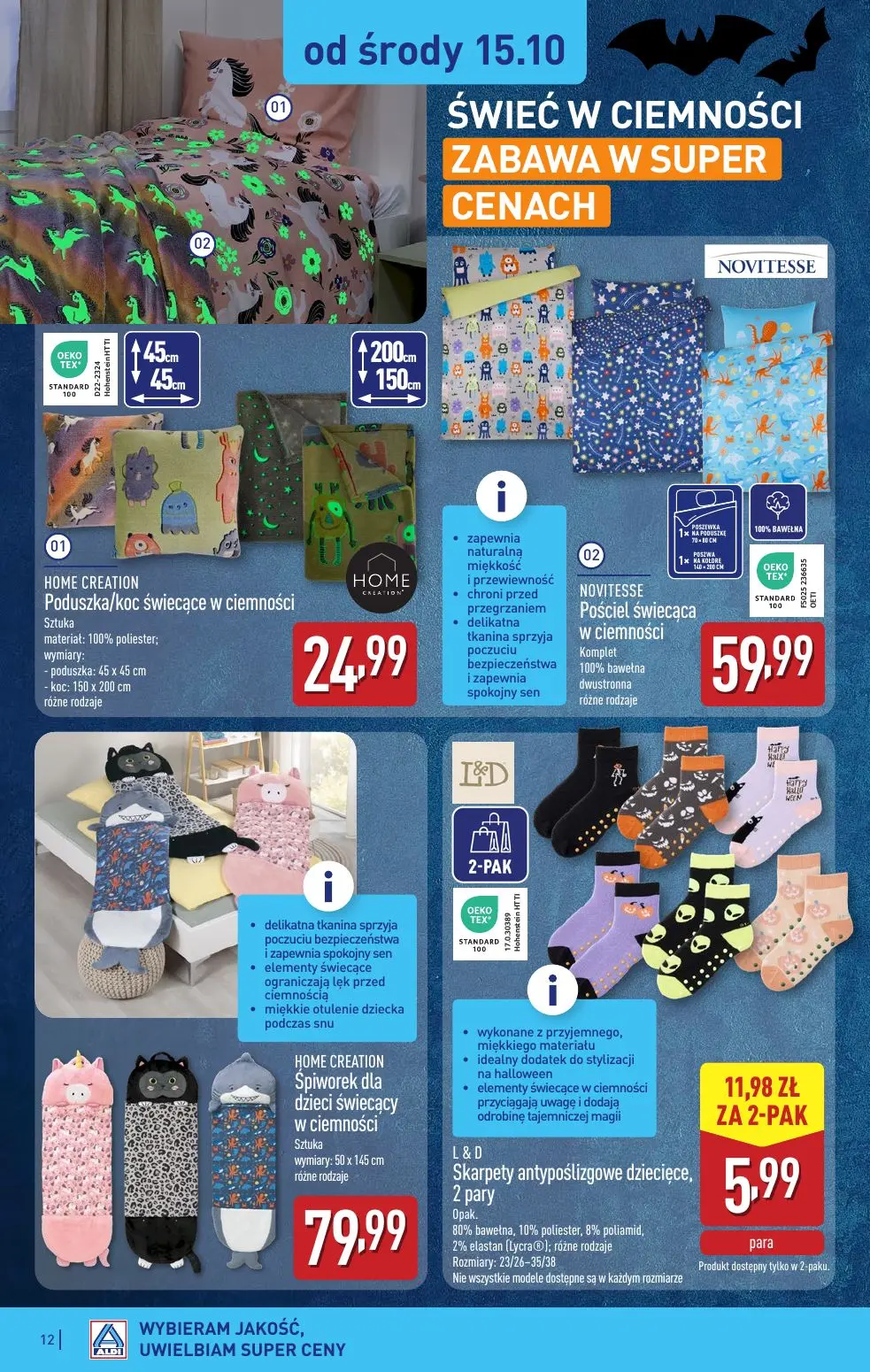 gazetka promocyjna ALDI Jesienna moda w super cenach - Strona 12