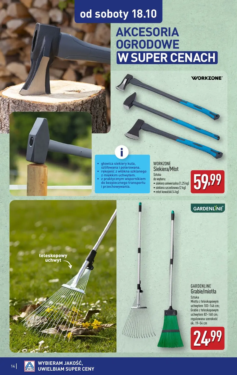 gazetka promocyjna ALDI Jesienna moda w super cenach - Strona 14
