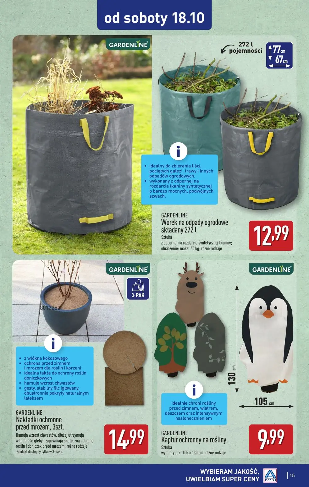 gazetka promocyjna ALDI Jesienna moda w super cenach - Strona 15
