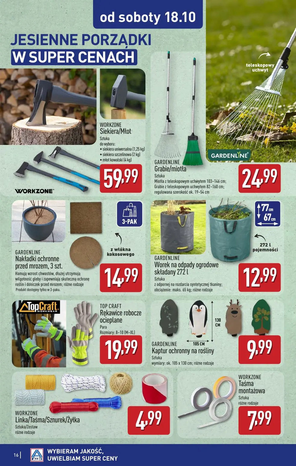 gazetka promocyjna ALDI Jesienna moda w super cenach - Strona 16