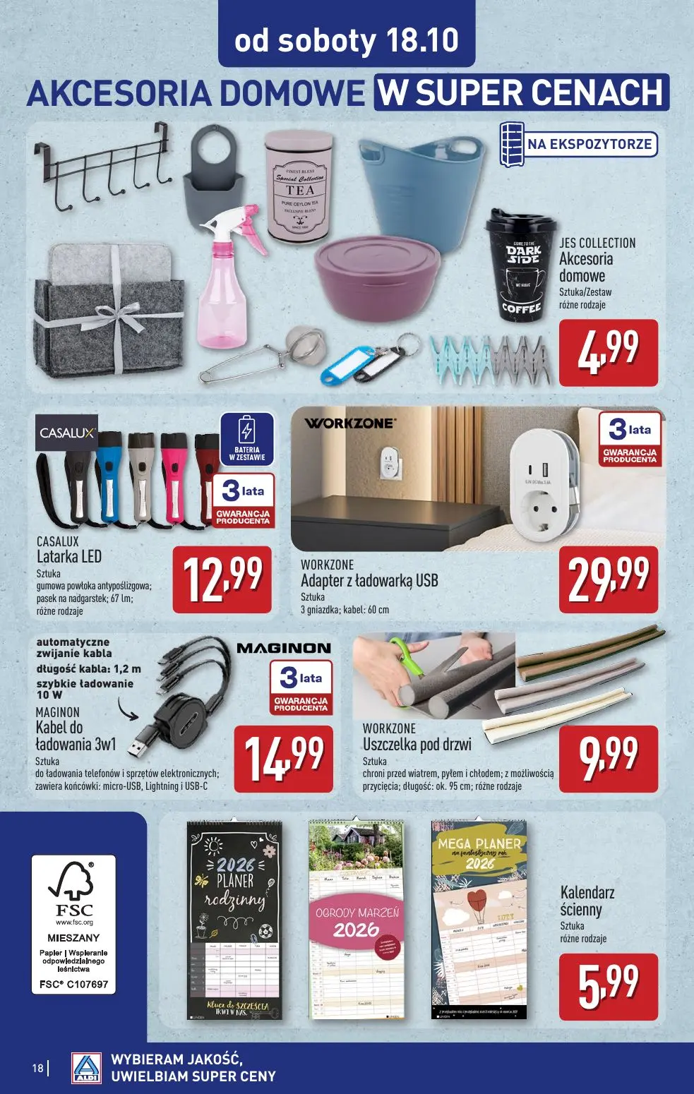 gazetka promocyjna ALDI Jesienna moda w super cenach - Strona 18