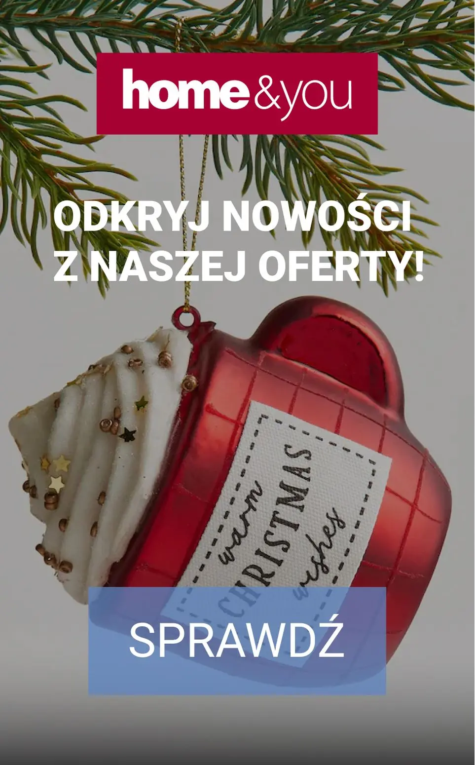 gazetka promocyjna home&you Nowości w ofercie 🎀🎄 - Strona 1