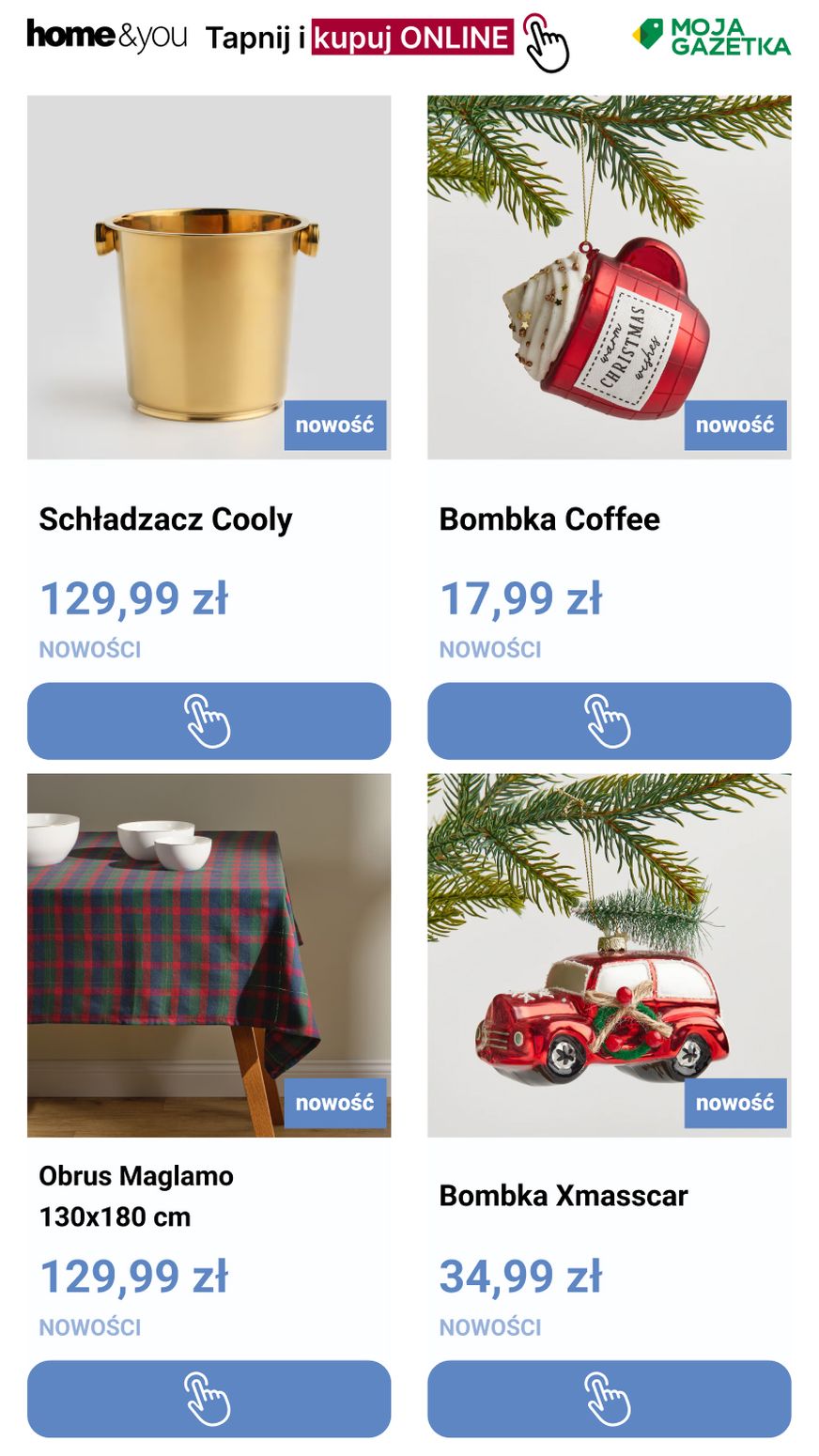 gazetka promocyjna home&you Nowości w ofercie 🎀🎄 - Strona 2