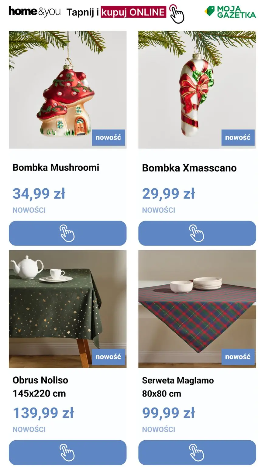 gazetka promocyjna home&you Nowości w ofercie 🎀🎄 - Strona 3