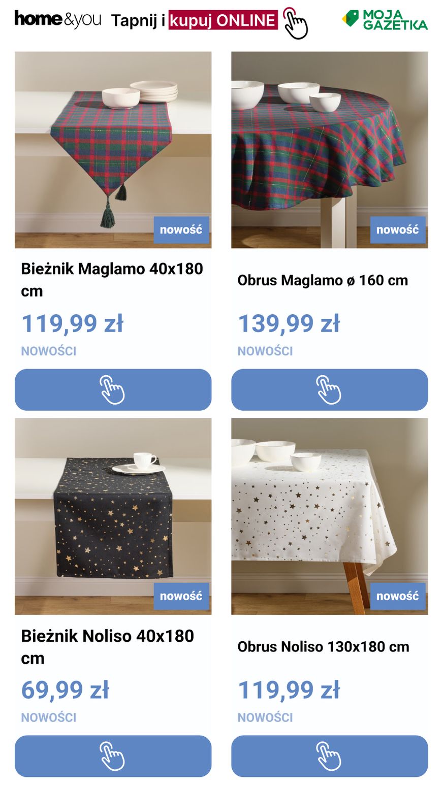 gazetka promocyjna home&you Nowości w ofercie 🎀🎄 - Strona 4