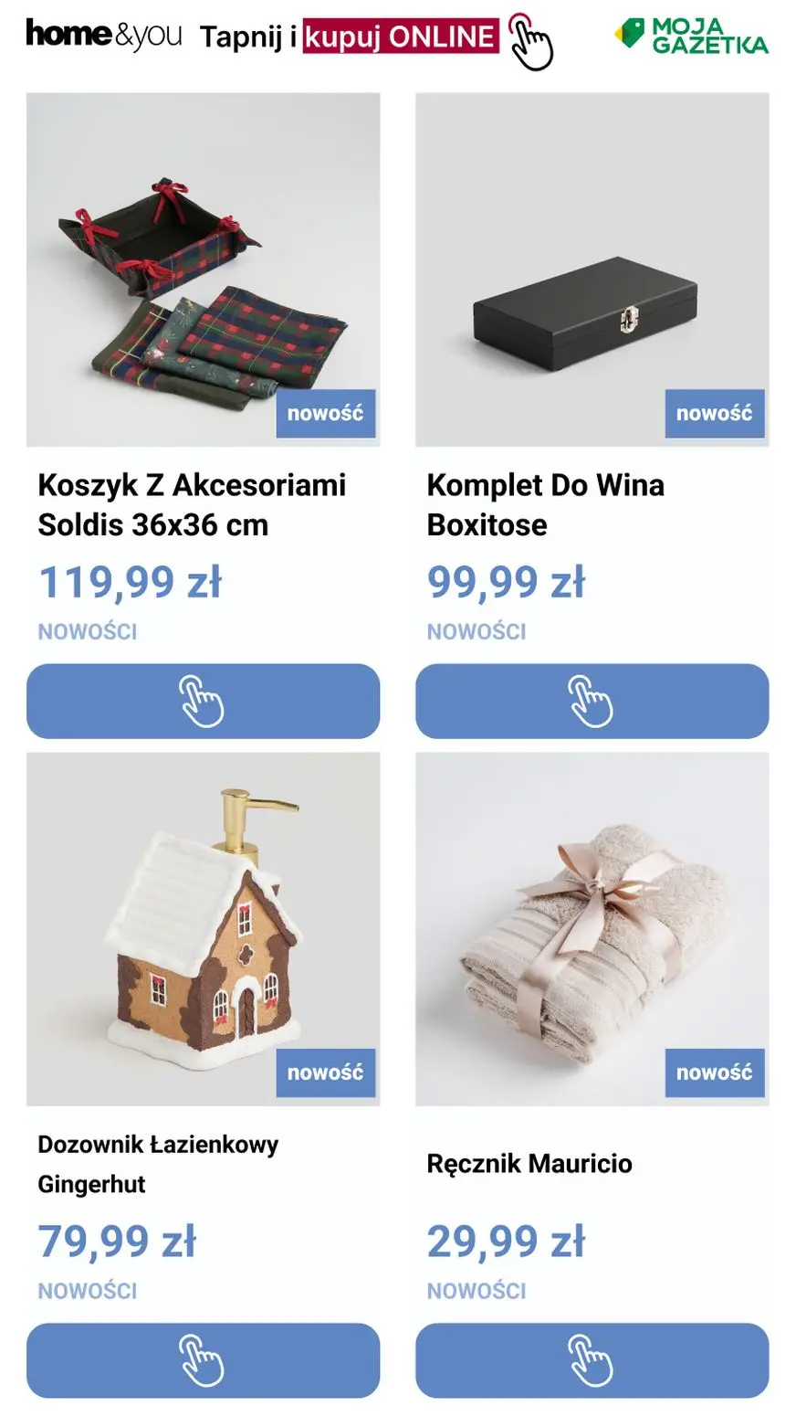 gazetka promocyjna home&you Nowości w ofercie 🎀🎄 - Strona 5