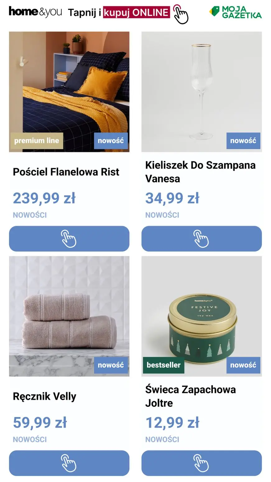 gazetka promocyjna home&you Nowości w ofercie 🎀🎄 - Strona 7