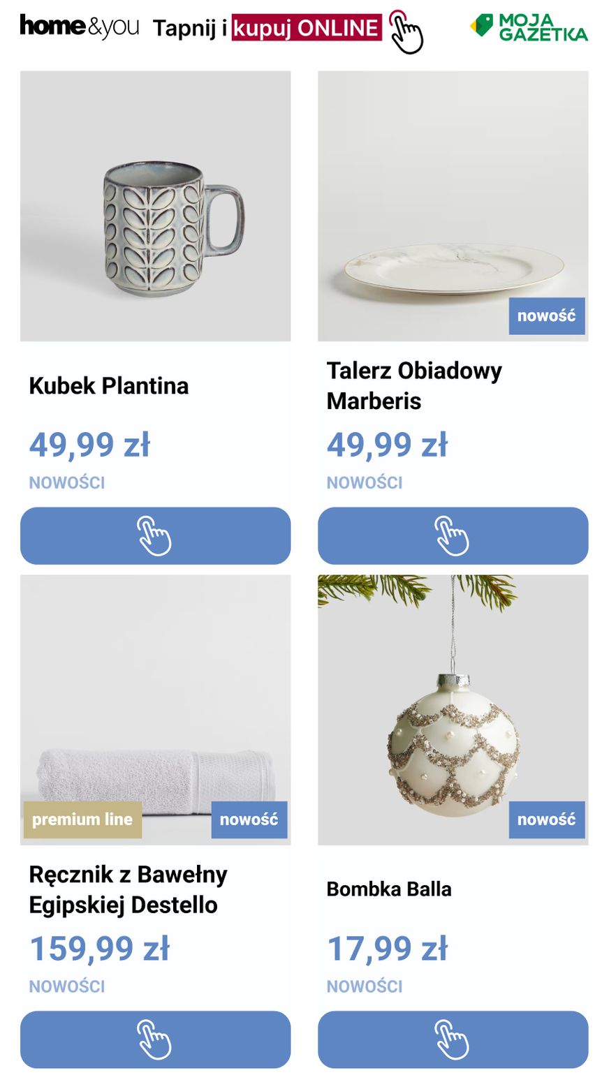 gazetka promocyjna home&you Nowości w ofercie 🎀🎄 - Strona 9